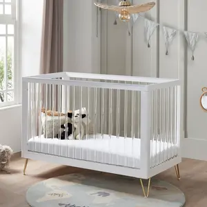 Kimi Acrylic Cot Bed