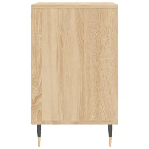 Berkfield Shoe Cabinet Sonoma Oak 102x36x60 cm Engineered Wood