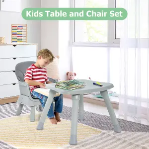 Costway 6-in-1 Baby High Chair Infant Feeding Chair Kids Stool w/Removable Tray & Cushion