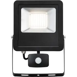 2 PACK Outdoor IP65 Automatic Floodlight - 50W Cool White LED - PIR Sensor