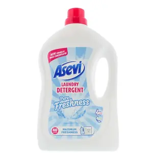 Asevi Laundry Detergent Washing Liquid 40 Wash 2.4L (Pack of 3)