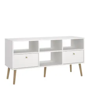 Cumbria TV-Unit with 2 Drawers