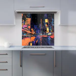 Dante Mercer: 00032 Premium Glass Kitchen Splashback W600mm x H600mm