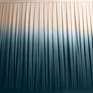 40cm Blue Ombre Soft Pleated Tapered Lampshade