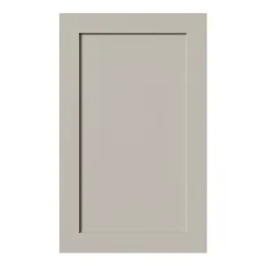 Tydeman Matt pebble Shaker Appliance Cabinet door (W)600mm (H)806mm (T)20mm