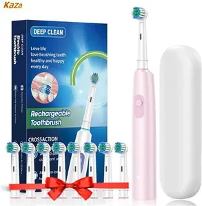 Electric Toothbrush Rotation For Adult Tooth Whitening Cleaner Rechargeable Electric Toothbrush With