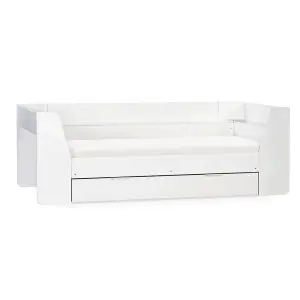 Premier All White Daybed Single 3ft (90cm) and Underbed Trundle Single 3ft (90cm)