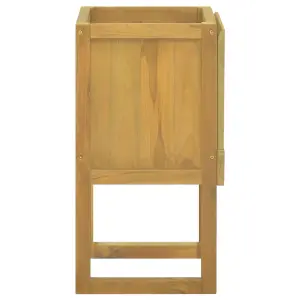 Berkfield Bathroom Cabinet 45x45x75 cm Solid Wood Teak