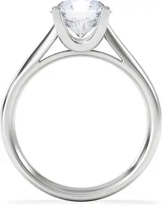 2 Carat Diamond Engagement Ring Grace Lab F/Vs1 18K White Gold