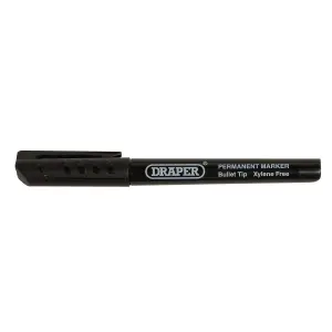 Draper Dispenser of Permanent Marker Pens, Black (36 Piece) 20944