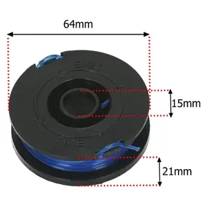 SPARES2GO 5m Line & Spool compatible with Einhell BG-ET 5030 ET 500/30 RT 3110 5030 Strimmer Trimmer