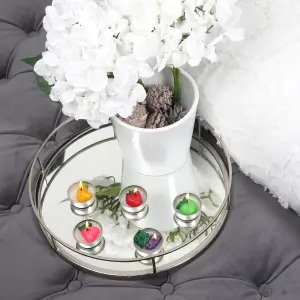 Tea Light Candle Set of 10 Fruit Themed Tea Lights by Laeto Ageless Aromatherapy - FREE DELIVERY INCLUDED