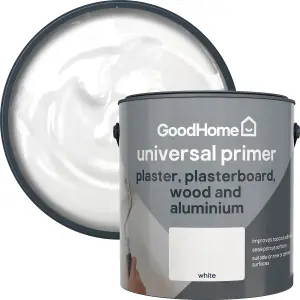 GoodHome White Multi-surface Primer & undercoat, 2.5L