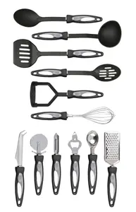 Interiors by Premier 12 Piece Kitchen Gadget Set, 12Pc Kitchen Essentials for Perfect Meals, Modern Kitchen Cooking Utensils Set