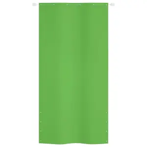 Berkfield Balcony Screen Light Green 120x240 cm Oxford Fabric