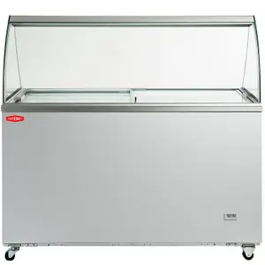 Contender Ice Cream Serve Over Counter & Freezer Storage 381L