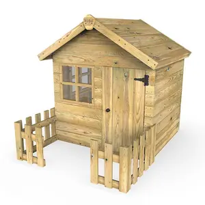 Rebo Orchard 4FT x 4FT Children's Wooden Garden Playhouse - Lark