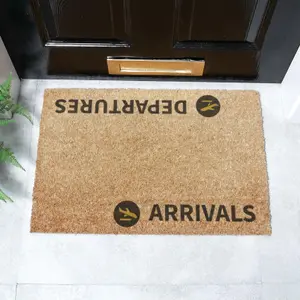 Arrivals & Departures Doormat (60 x 40cm)