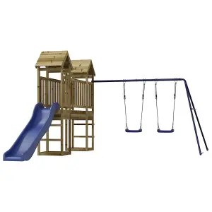 Berkfield Outdoor Playset Impregnated Wood Pine