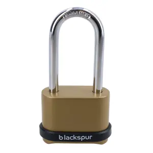 4 Digit Long Hardened Shackle Combination Padlock Security Lock Secure 1pk