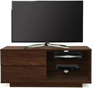 Homeology Gallus Premium Walnut with 2-Walnut Drawers and 2 Shelves up to 55" LED/OLED/LCD TV Cabinet