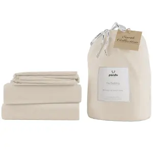 Bamboo & French Linen Complete Bedding Set Natural