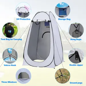 Annaira 1 Person Tent Grey