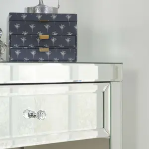 Birlea Valencia 2 Drawer Dressing Table Mirrored