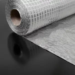 Aluminium Foil Membrane Vapour Barrier and Thermal Insulation 1.5m x 50m - 75 SQ/M