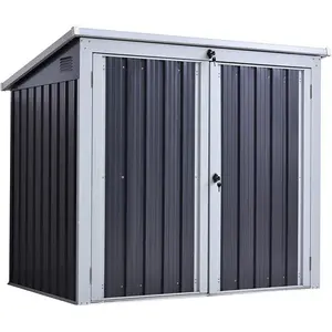 Storage 3 ft. W x 5 ft. D Metal Garden Shed