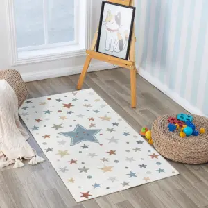 SUPERMAMA Machine Washable Kids' Rug 80 x 150 cm