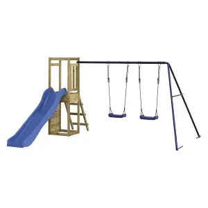 Berkfield Outdoor Playset Impregnated Wood Pine