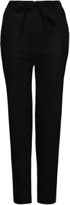 House Of Bruar Ladies Linen Mix Trousers - Black