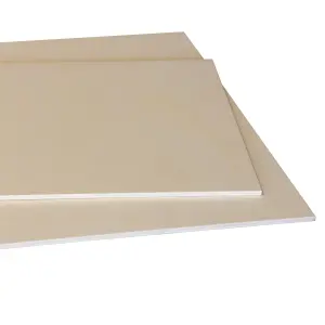 Pack of 5 Laser Plywood Poplar Sheets 400mm x 400mm x 6mm