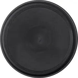 Orbit Recycled Plastic Flying Disc Solid Black (One Size)