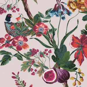 Joules Multicolour Floral forest Smooth Wallpaper