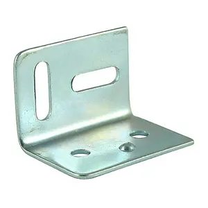 Timco - Stretcher Plates - Zinc (Size 38 x 25 x 29 - 100 Pieces)