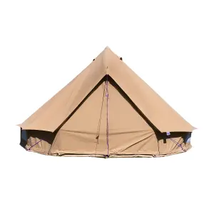 6m Bell Tent - Cotton 285 - Coffee