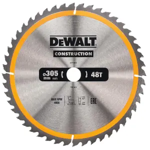 DEWALT DT1964 Construction Circular Saw Blade 3 Pack 305 x 30mm x 24T/48T/60T