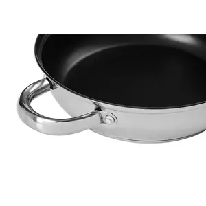 Maison by Premier Non Stick Frypan With Glass Lid