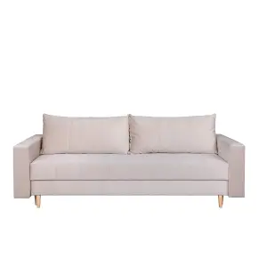 Silla 3 Seater Sofa Bed - Beige (Paros2)