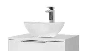 Keenware KBT-559 Belgravia Freestanding Tall Contemporary Basin Mixer Tap: Chrome