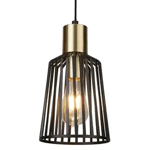 Susanna 1 - Light Black Dome Pendant