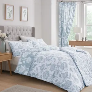 Chrysanthemum Easy Care Duvet Cover Set