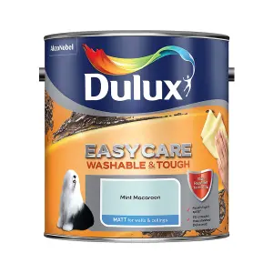 Dulux Easycare Washable & Tough Mint macaroon Matt Wall & ceiling Emulsion paint, 2.5L