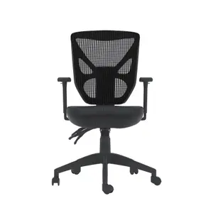 Hudson office chair with wheels in black