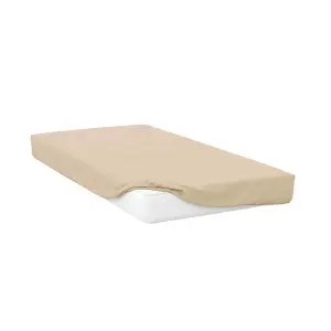 Belledorm 400 Thread Count Egyptian Cotton Extra Deep Fitted Sheet Cream (Kingsize)