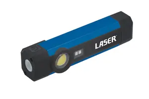 Laser Tools 8598 Aluminium Rechargeable Mini Pocket Light with UV