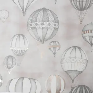 Fresco Rose gold effect Balloon fiesta Smooth Wallpaper