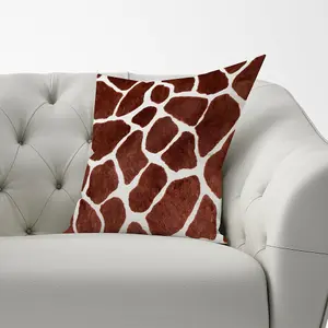 Giraffe Spots Print Cushions 60cm x 60cm